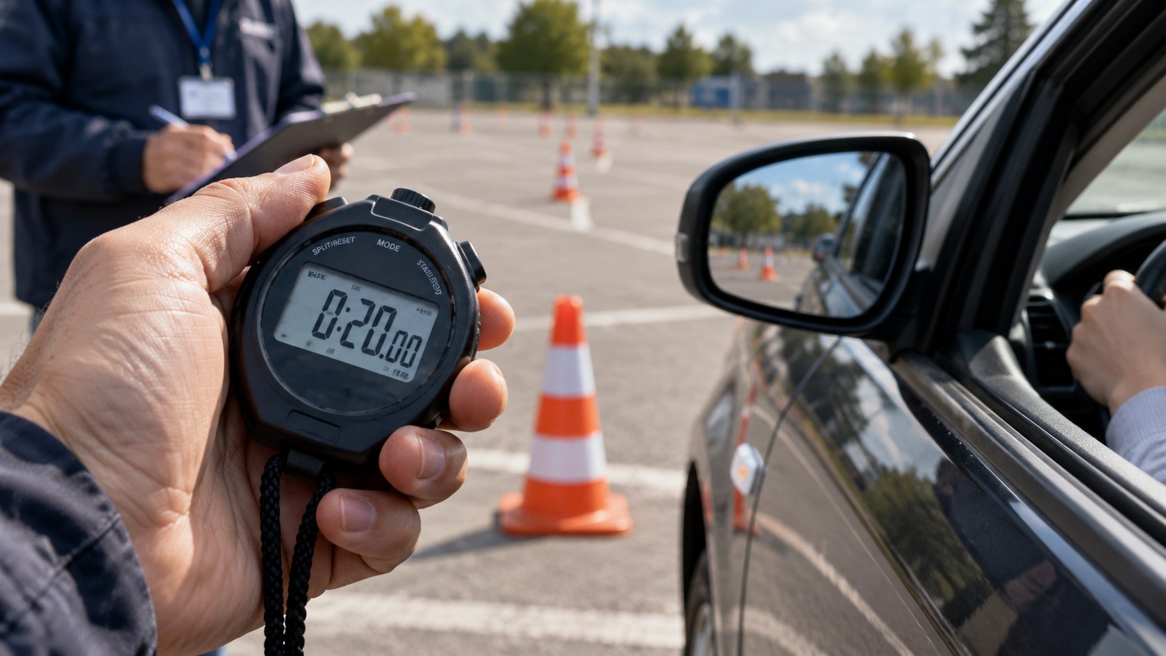 Czas na zapoznanie się z treścią i czas na odpowiedź są liczone osobno, a w części specjalistycznej działają inaczej. Rozkładamy to na czynniki pierwsze, żeby zegar nie był zaskoczeniem.